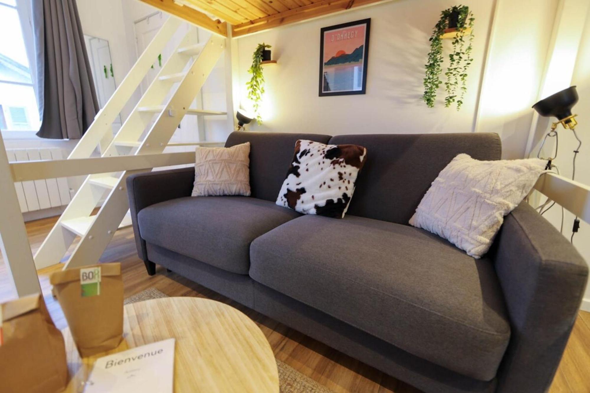 Le Petit Plus - Studio Confortable Avec Parking Leilighet Annecy Eksteriør bilde